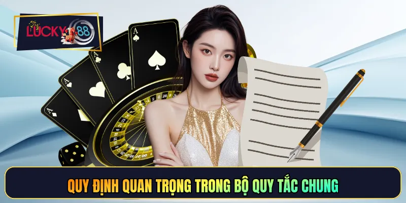 Quy định quan trọng trong bộ quy tắc chung